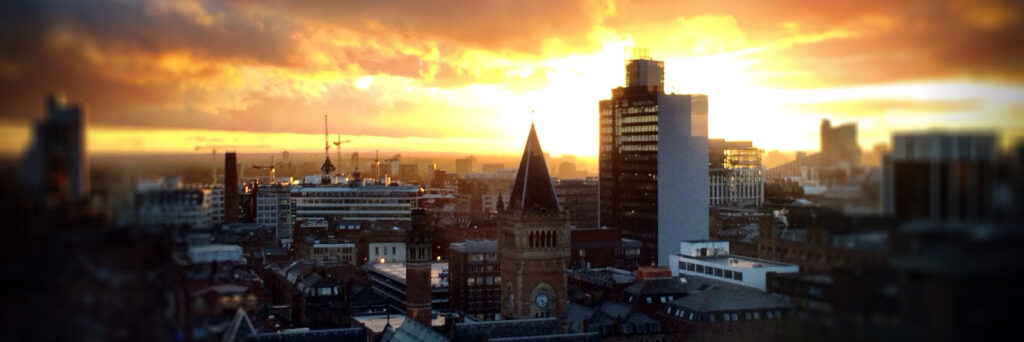 manchester skyline