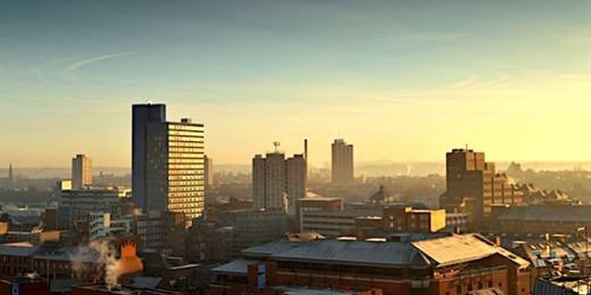 central leicester skyline