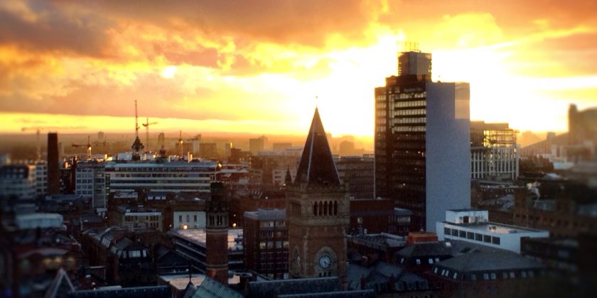 manchester skyline