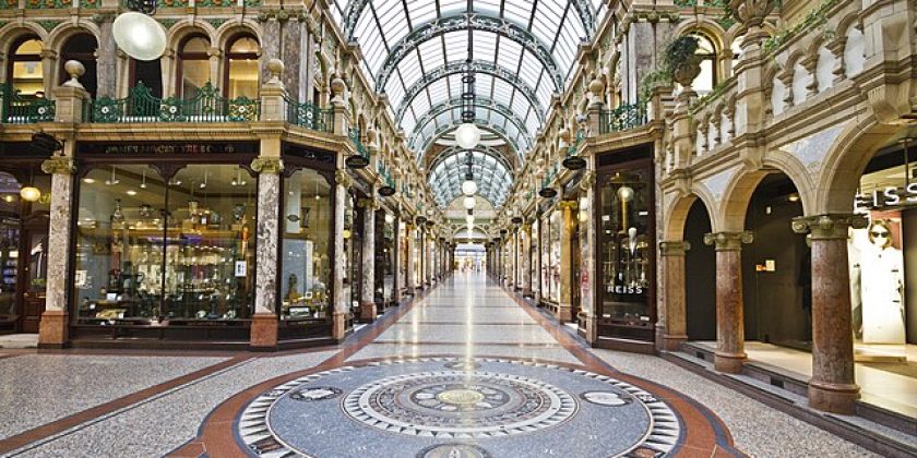 leeds shopping arcade